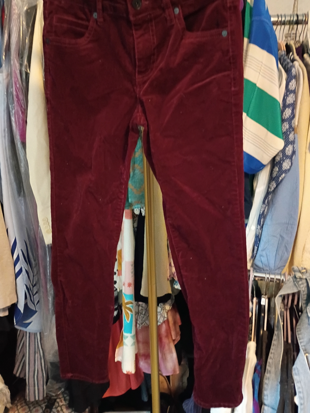 Dyson Burgundy Corduroy Skirt